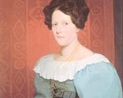 塞缪尔芬利布里斯莫尔斯 - Portrait of Mrs. Samuel Nelson (Catherine Anne Russell)